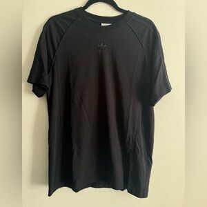 Adidas Originals Black cotton t-shirt Essential - Size M